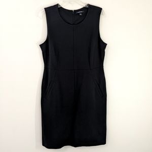 Land's End Sleeveless Black Dress